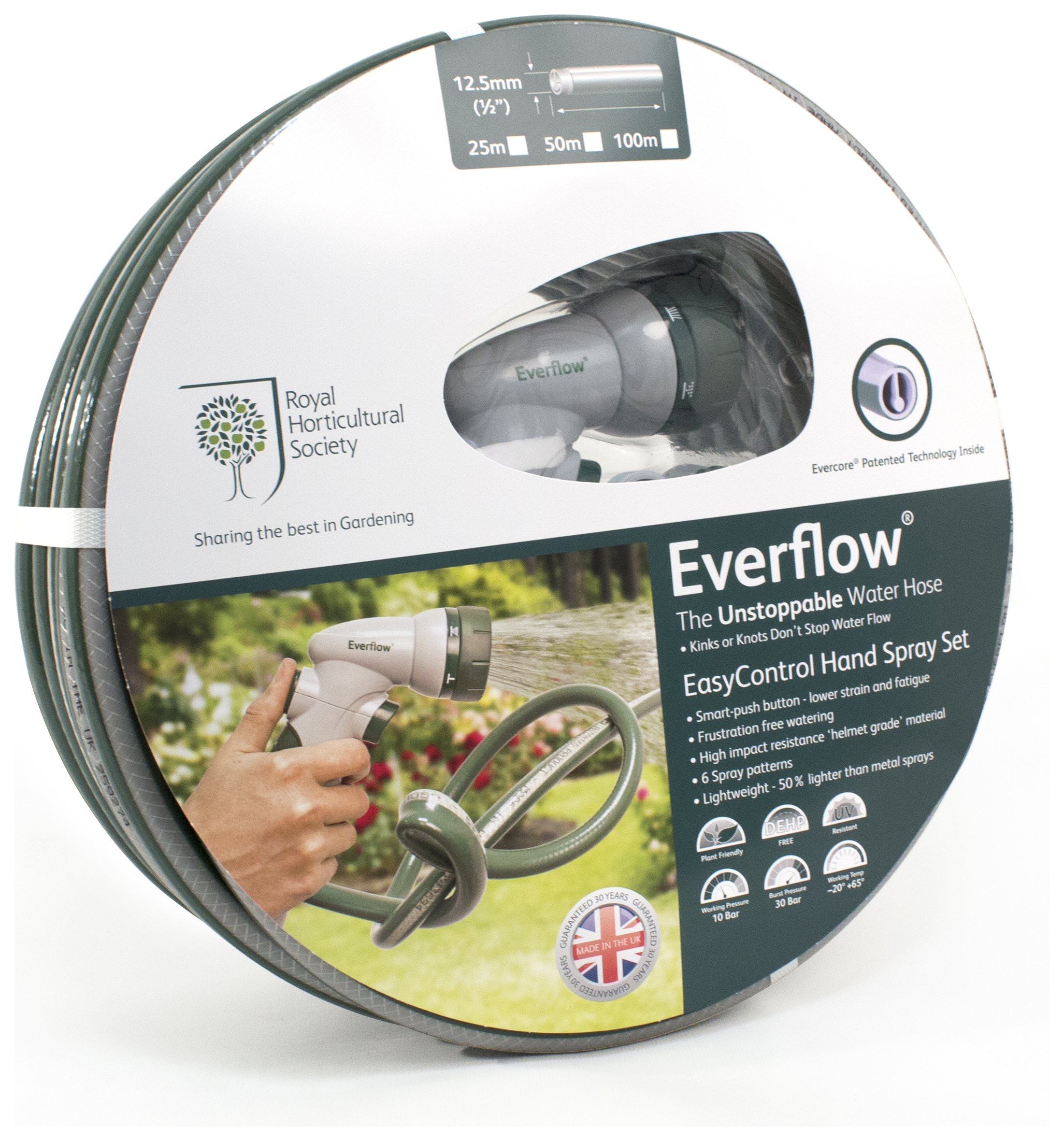 RHS Everflow Easycontrol Hose Set - 25 Metres