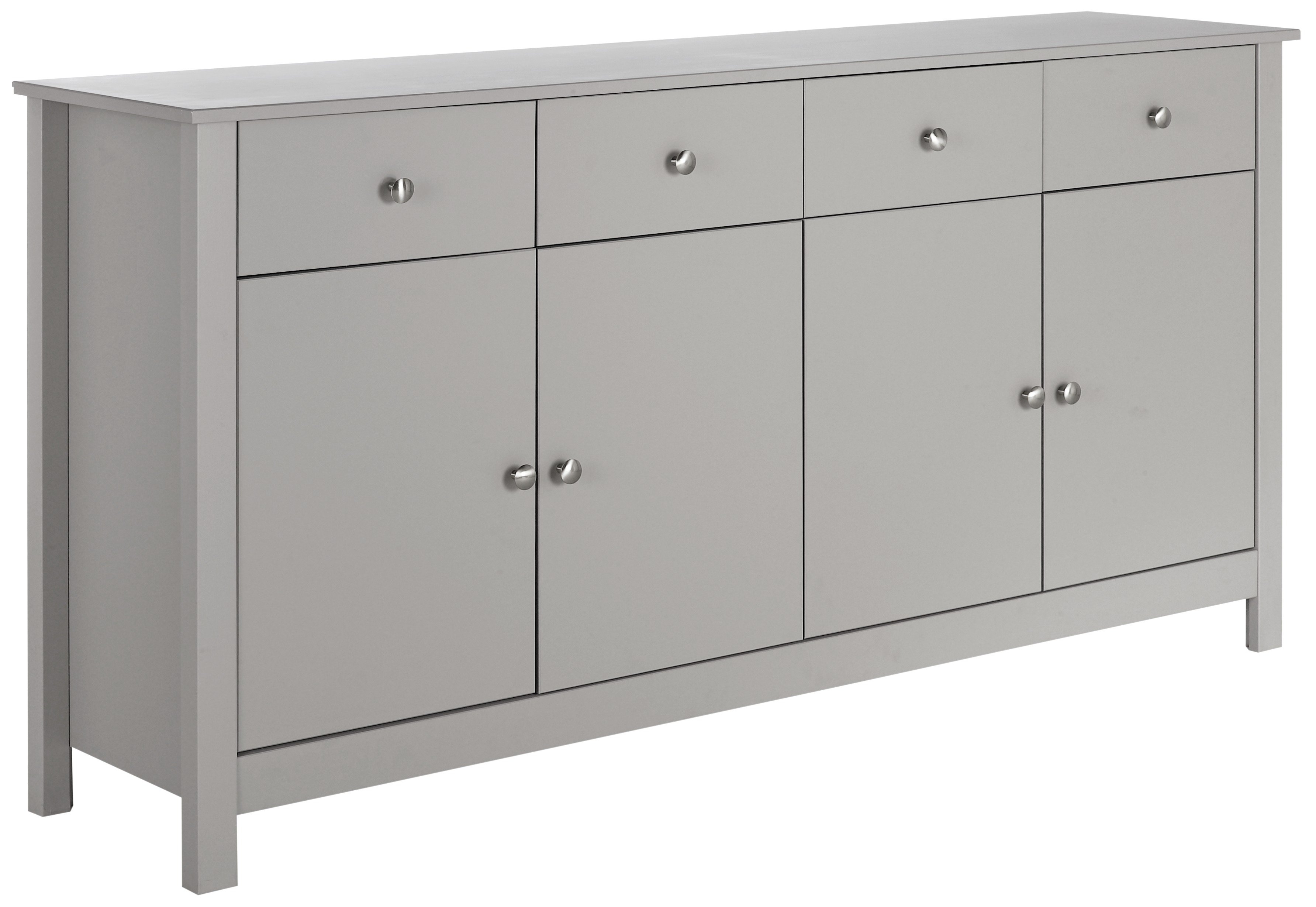 Argos Home Osaka 4 Door 4 Drawer Sideboard - Grey