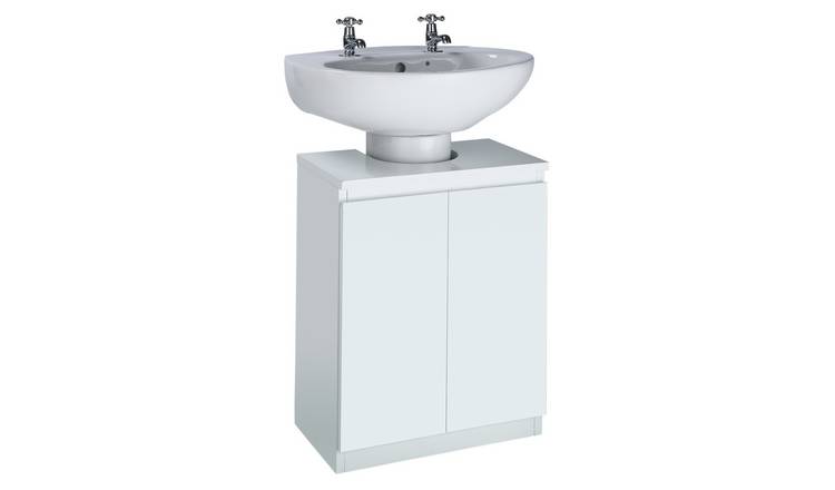 Buy Argos Home Gloss Undersink Storage White Bathroom