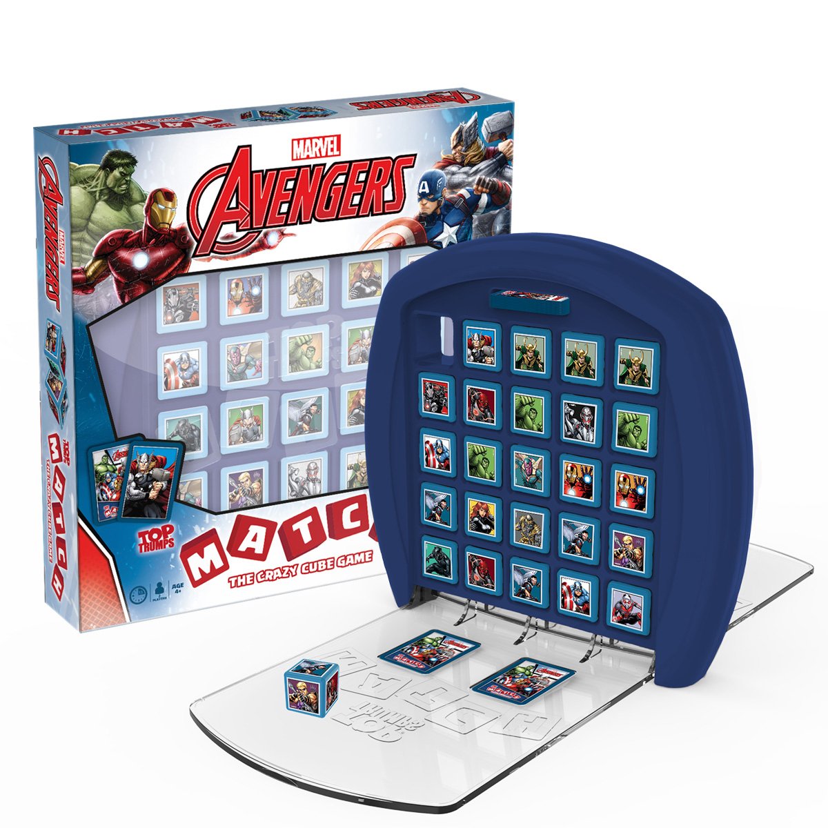 Marvel Avengers Assemble Top Trumps Match Board Game