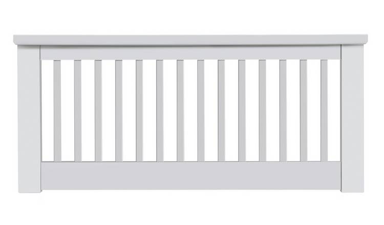 Argos white store headboard