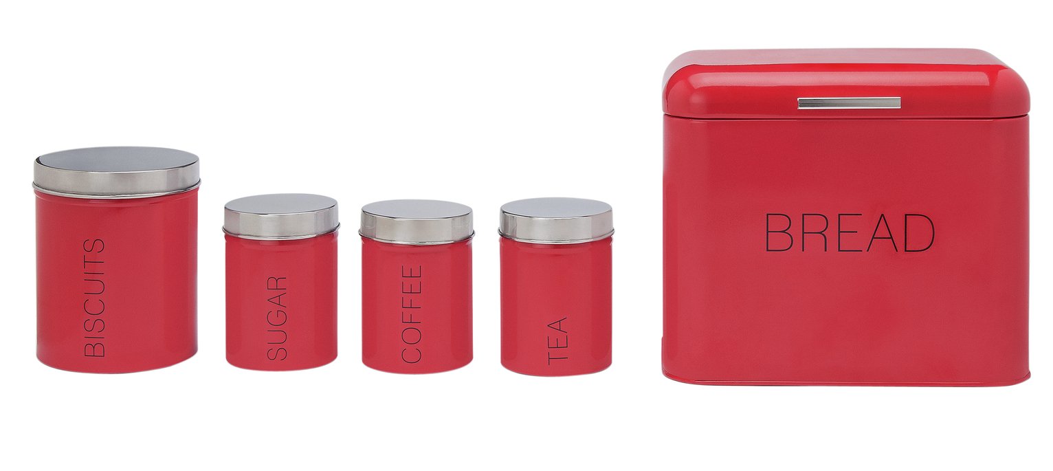 ColourMatch 5 Piece Kitchen Storage Set