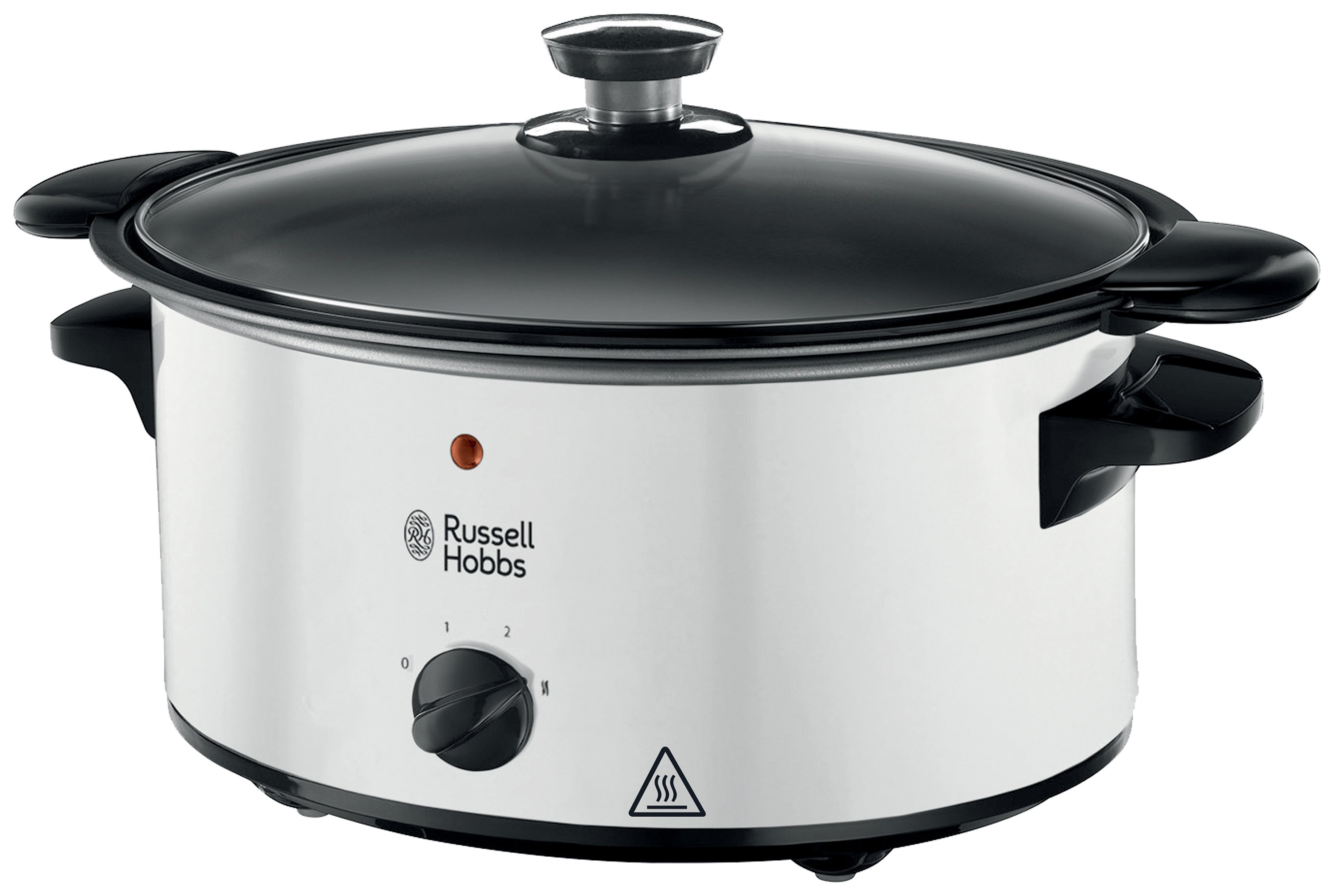 Russell Hobbs Your Creations 4.5L White Slow Cooker 23160