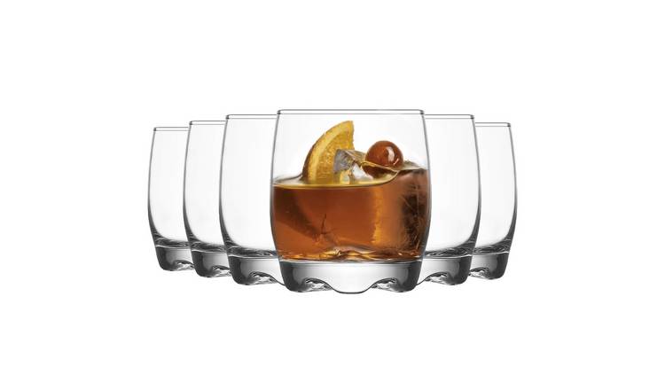 LAV Adora Whisky Glasses - 290ml - Clear
