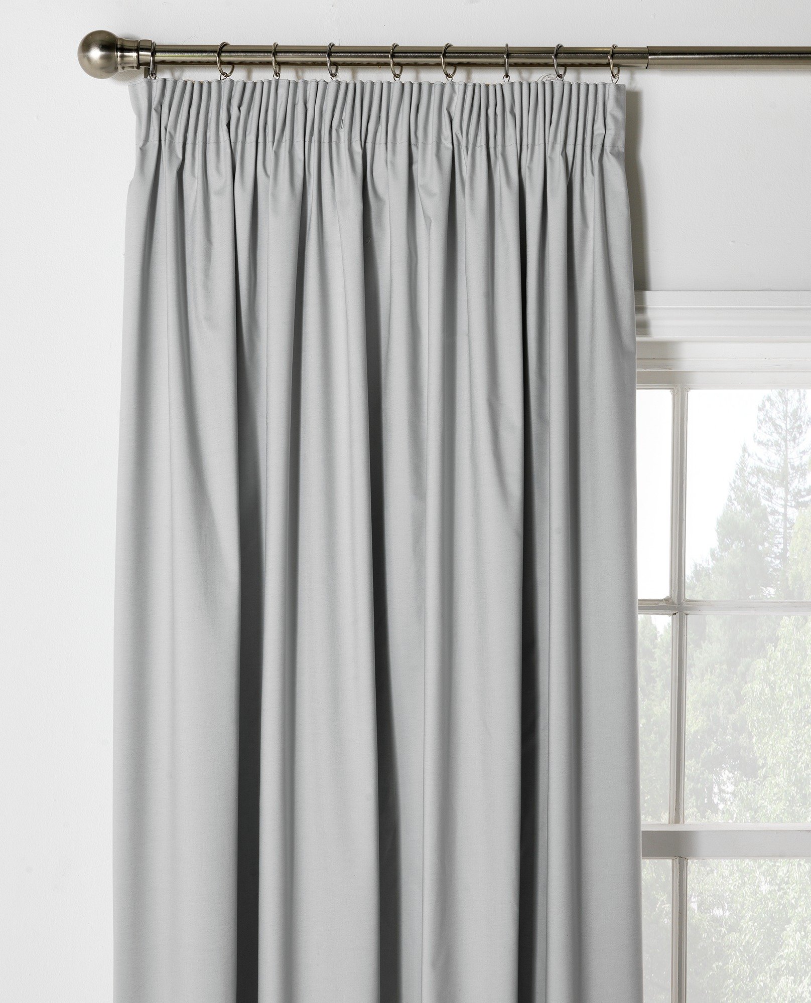ColourMatch Blackout Curtains - 168x229cm - Dove Grey