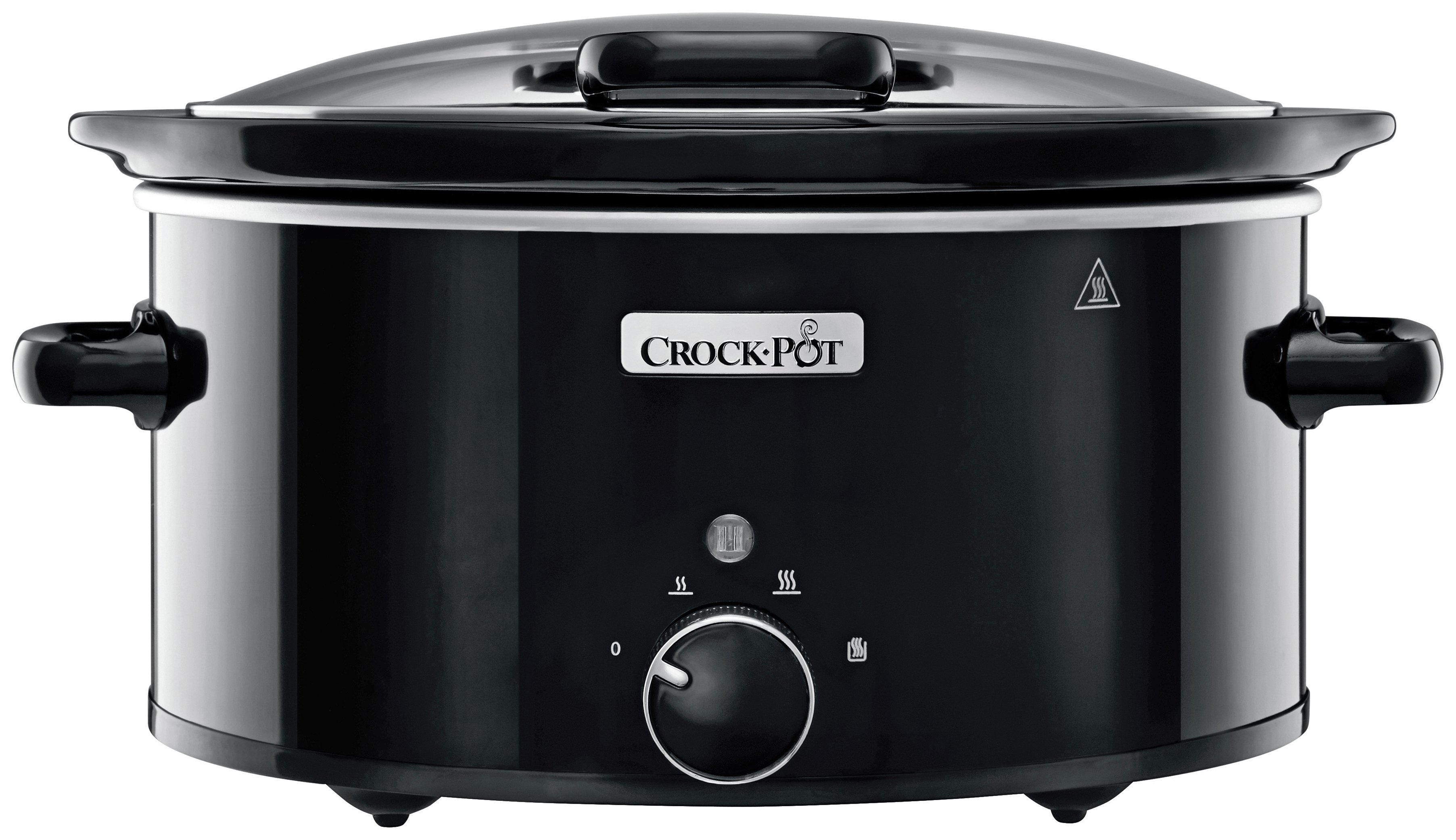 CrockPot 57L Hinged Lid Slow Cooker Black Reviews