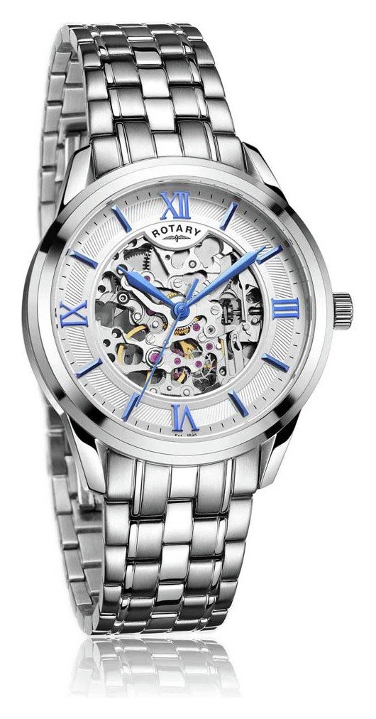 Rotary Men's Silver Stainless Steel Bracelet Watch Review