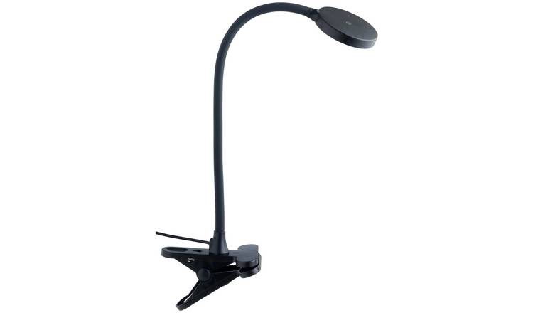 Buy Habitat Dotty Led Clamp Lamp Black Desk Lamps Argos