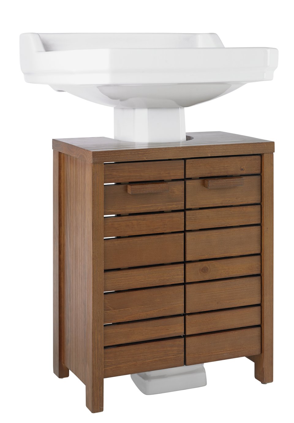 Argos Home Cranbrook Solid Pine Undersink Storage