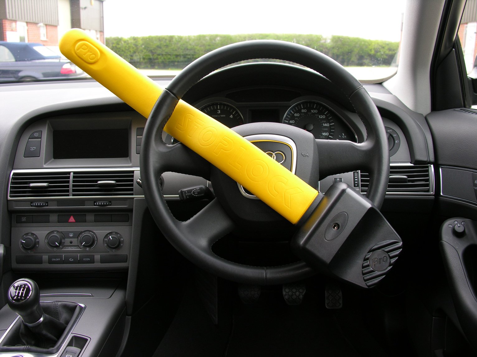 steering wheel lock argos