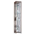 Buy Argos Home 1 Glass Door Display Cabinet - Oak Effect | Display ...