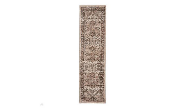 Mega Flooring Green Traditional Abstract Rug - 60 x 230cm
