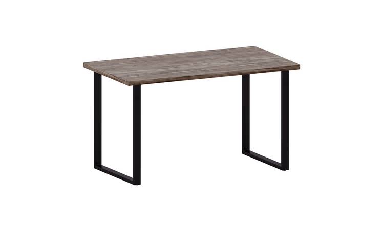 Vida Designs Gaming Desk With U Shape Legs - Walnut