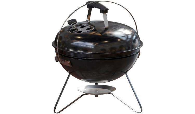 Garden Vida Kansas Small Kettle Grill BBQ - Black