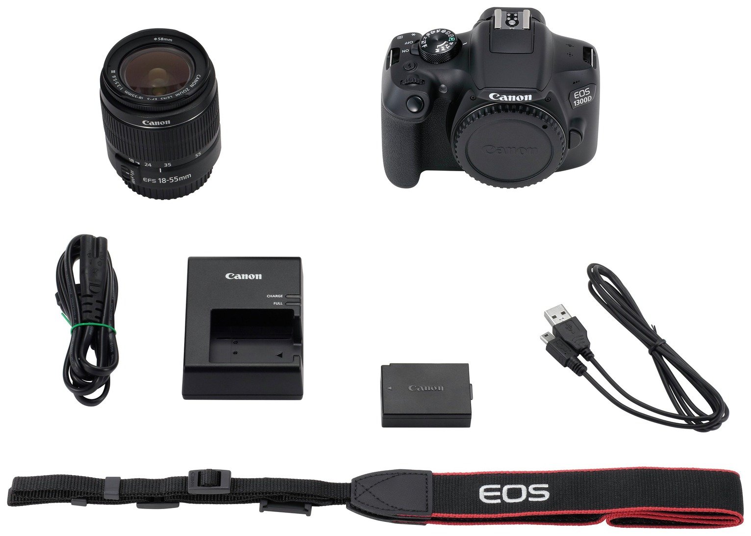 Canon EOS 1300D DSLR and 1855mm DC Lens. Reviews