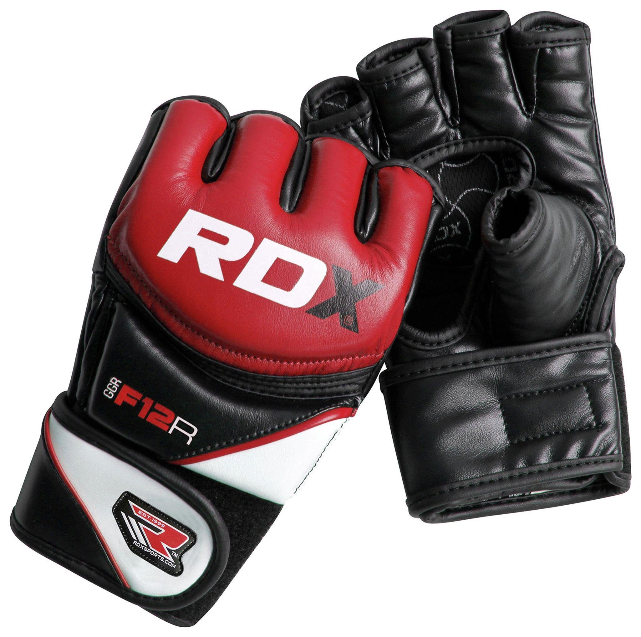 RDX - Synthetic Leather MMA Gloves Red Reviews