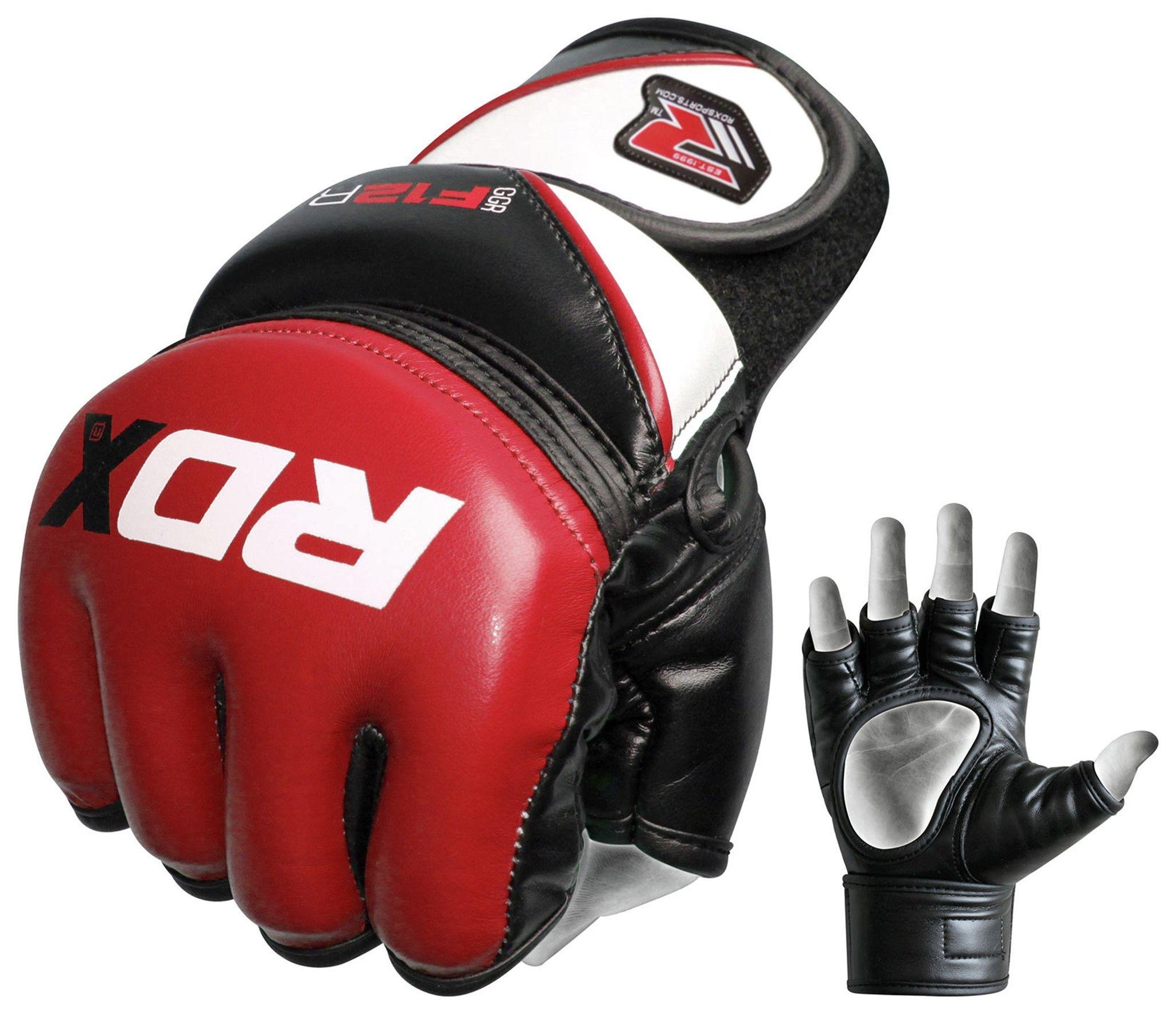 RDX Synthetic Leather MMA Gloves Red Reviews