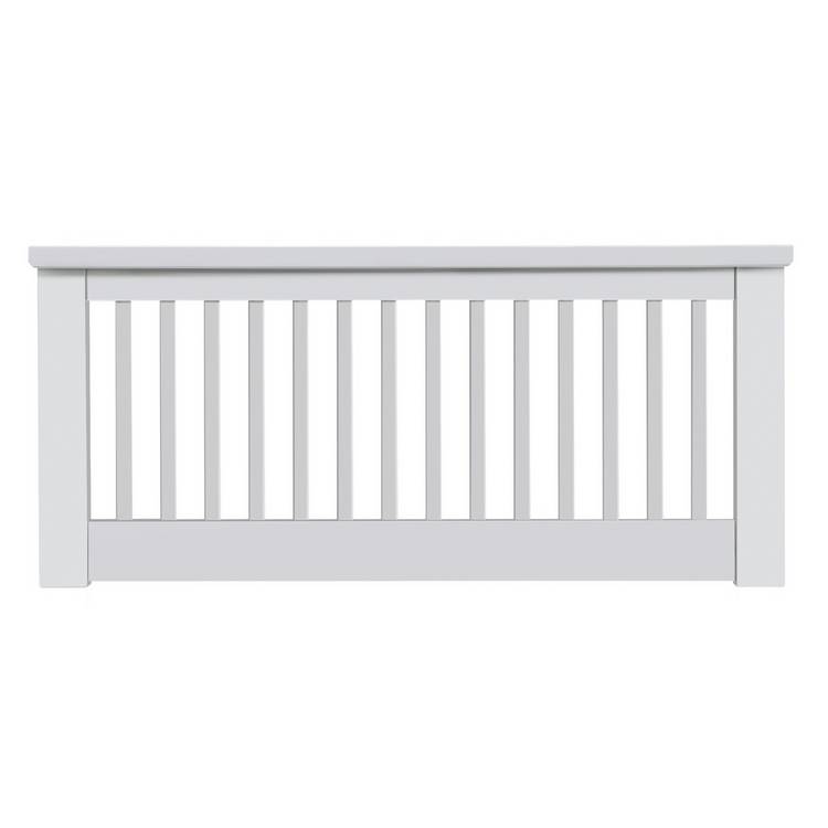 Argos Home Aubrey Small Double Headboard - White 0
