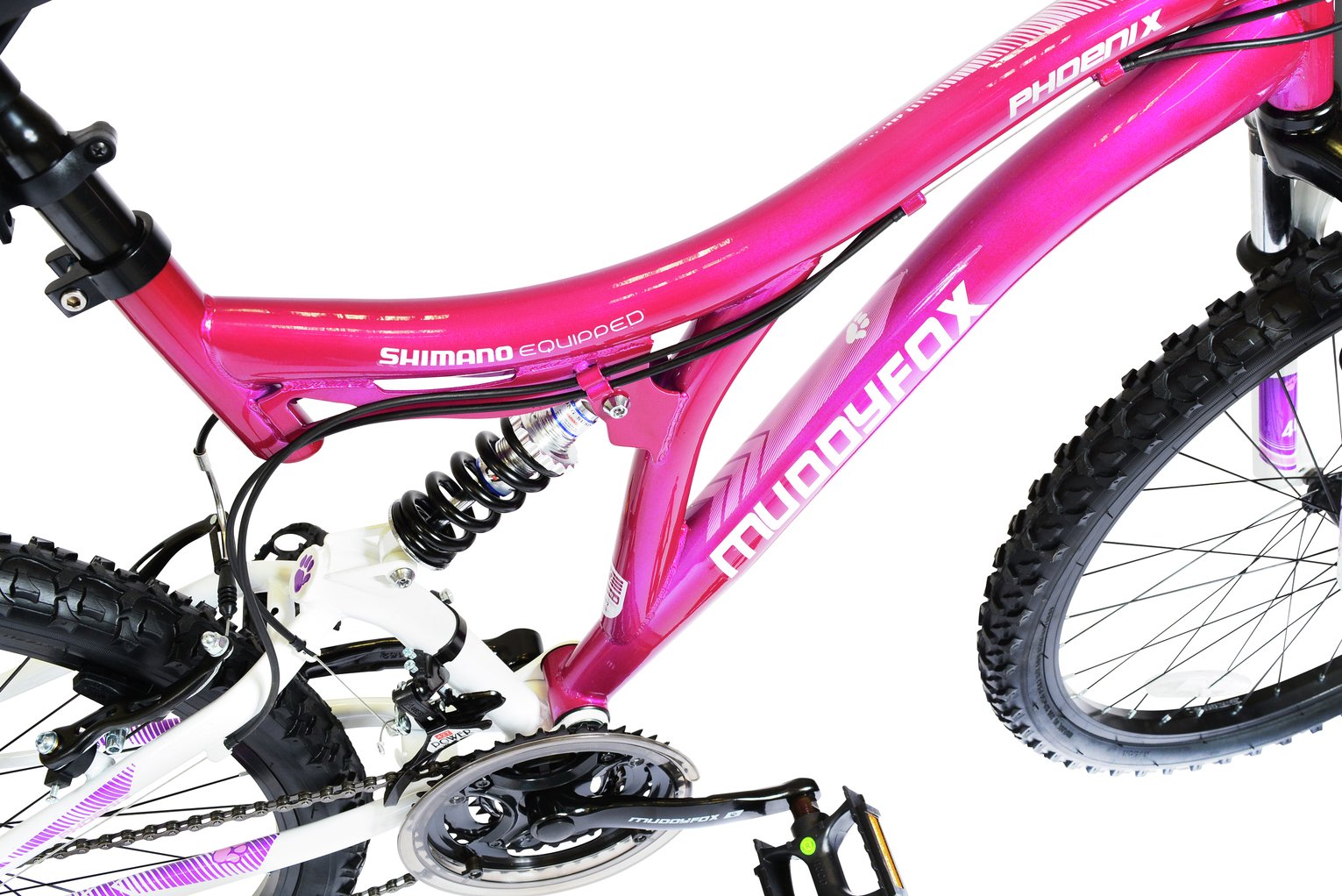 24 inch dual suspension bike