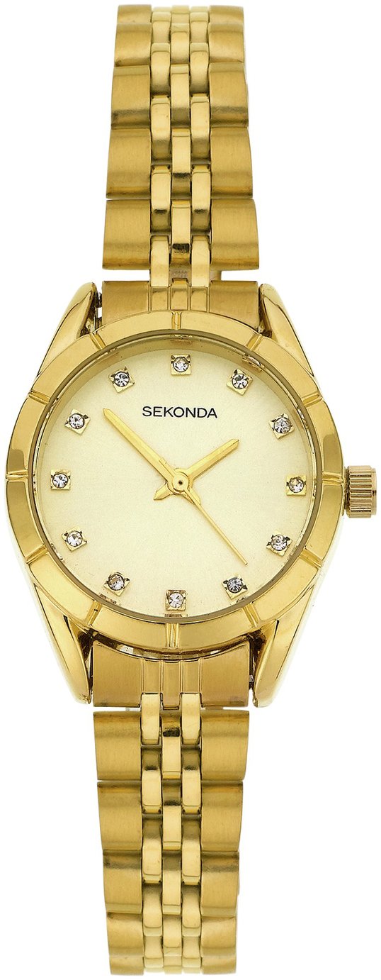 Sekonda gold watch outlet ladies