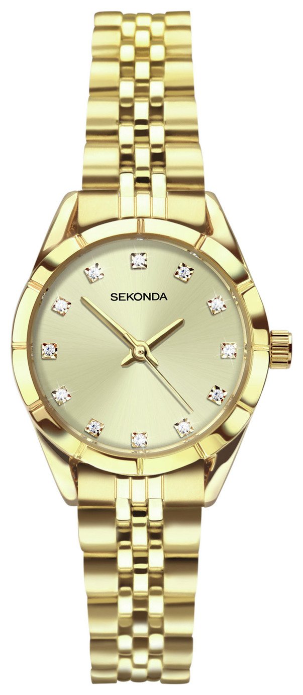 Sekonda Ladies' Gold Plated Bracelet Watch Reviews