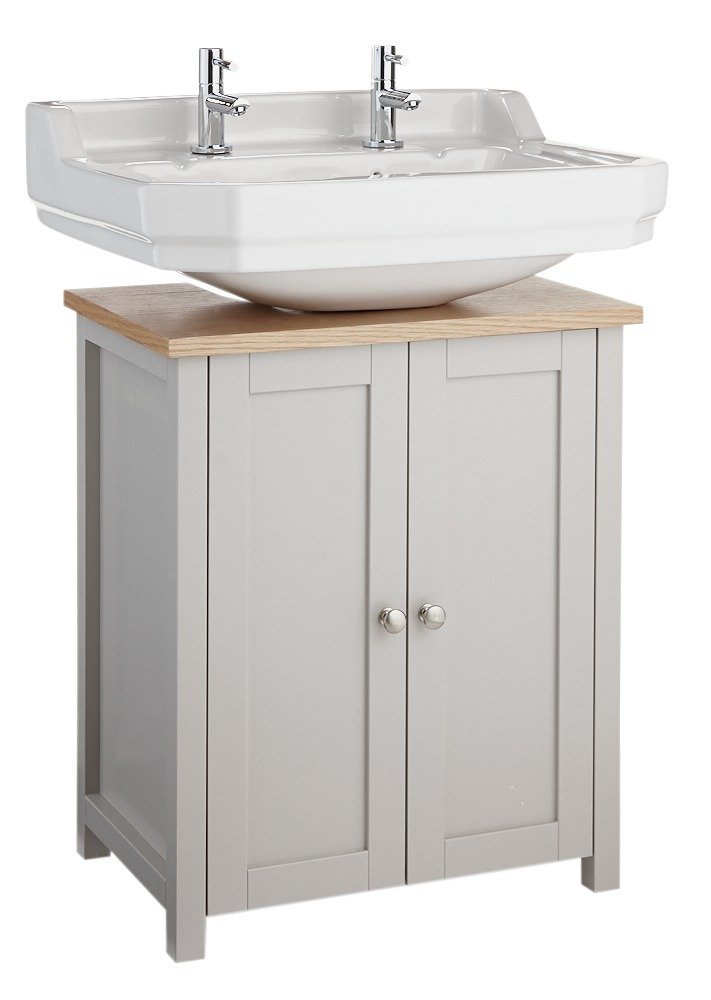 Argos Home Livingston Undersink Storage - Grey & Pine