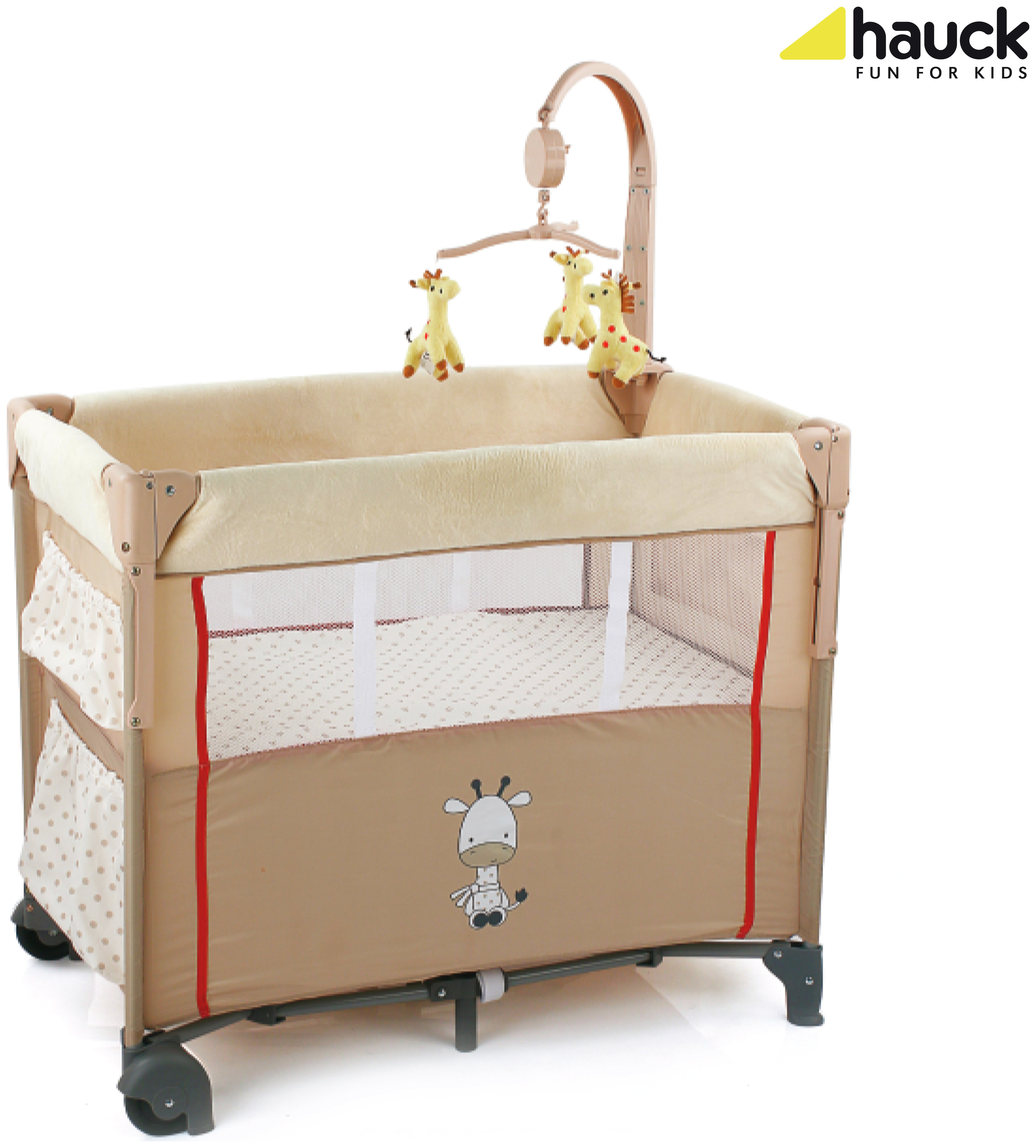 Hauck Dream n Care Centre Travel Cot Giraffe 5313998 Argos