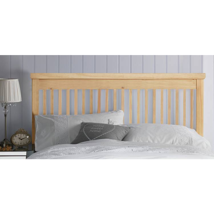Argos Home Aubrey Kingsize Headboard - Oak Stain 0