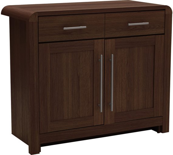 Buy Heart of House Elford 2 Door 1 Drwr Sideboard-Walnut Effect at ...