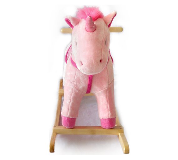 unicorn rocking horse with seat