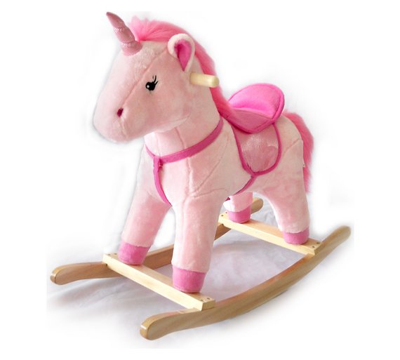 unicorn rocking horse pottery barn