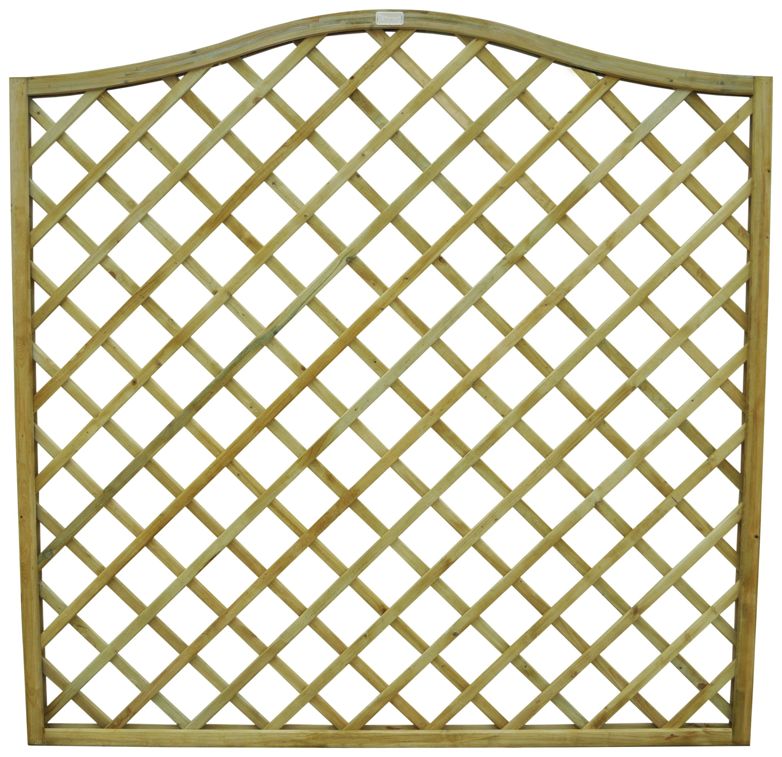 Forest 6ft (1.8m) Europa Hamburg Garden Screen - Pack of 3