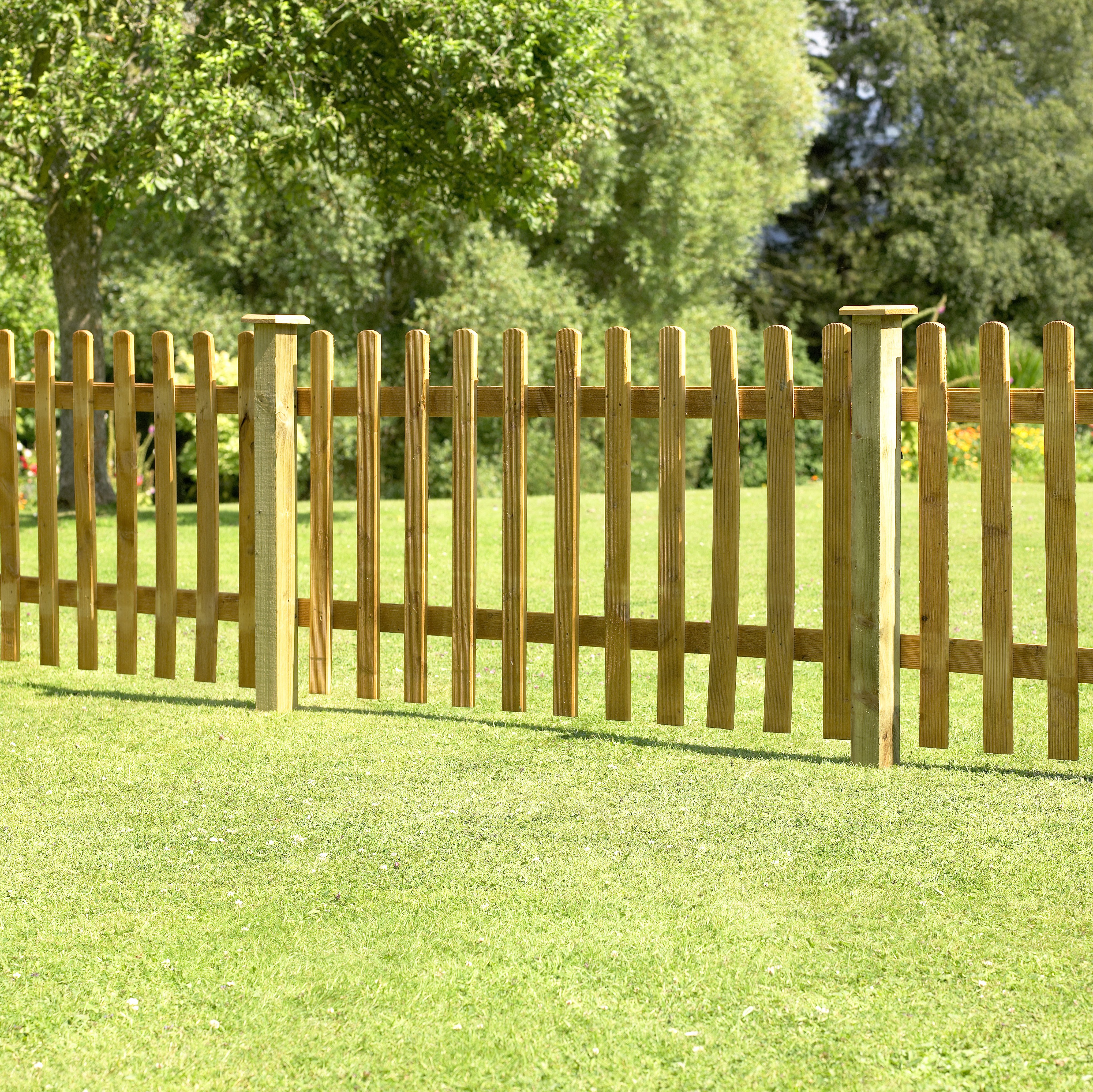 Forest 3ft (0.9m) Pale Fence Panel - Pack of 4