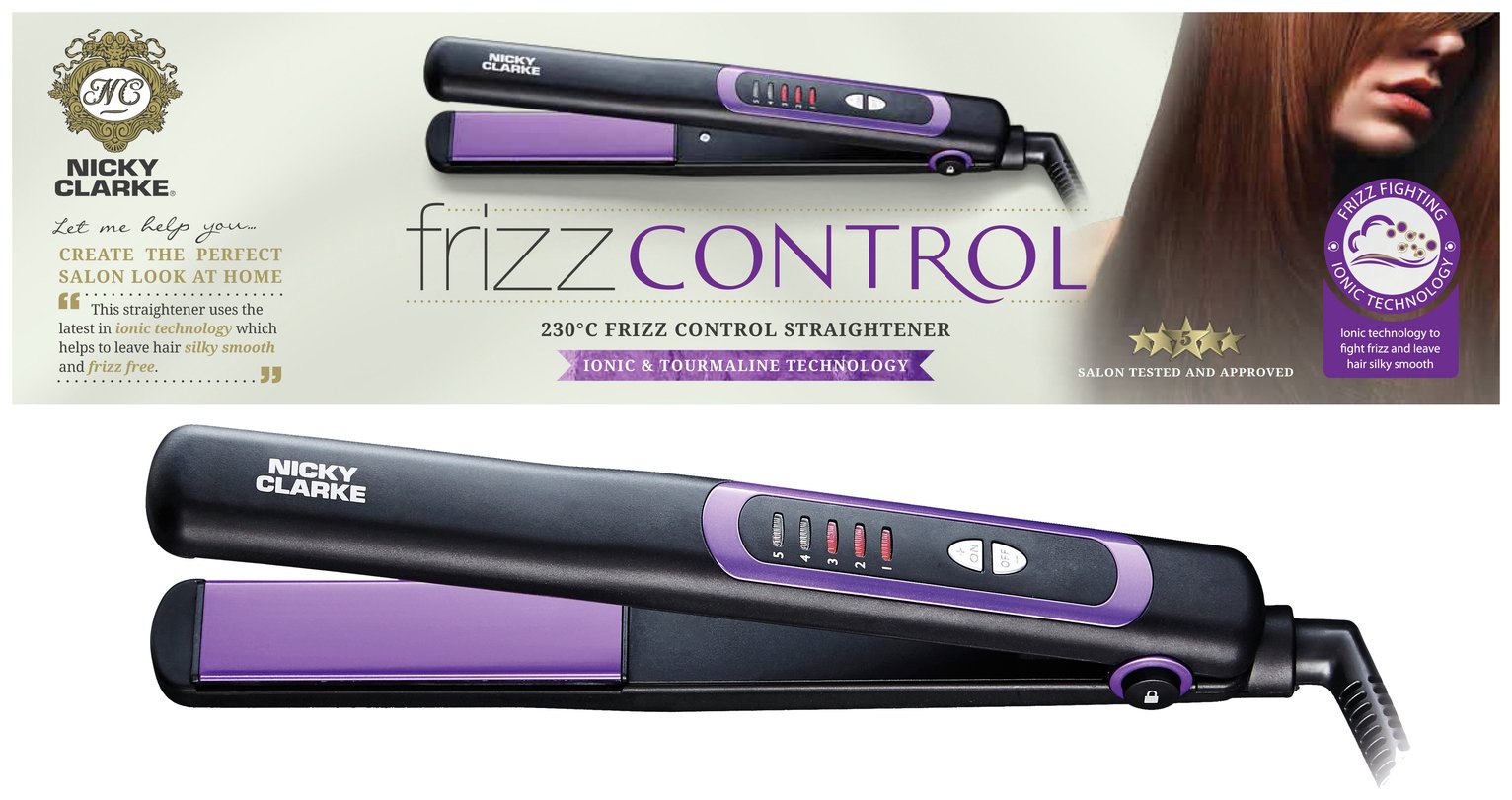 Nicky Clarke NSS236 Frizz Control Hair Straightener Review