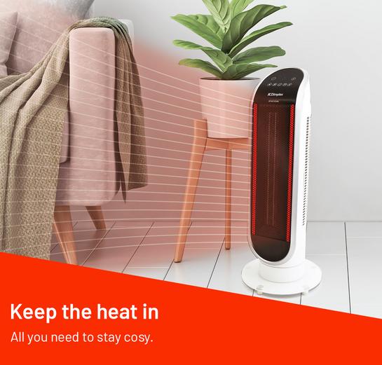 Keep the heat in. All you need to stay cosy.