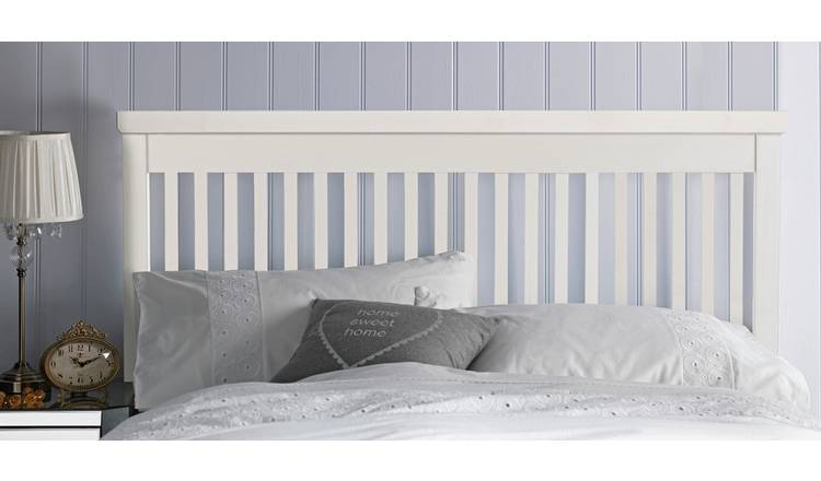 Argos single deals white bed frame