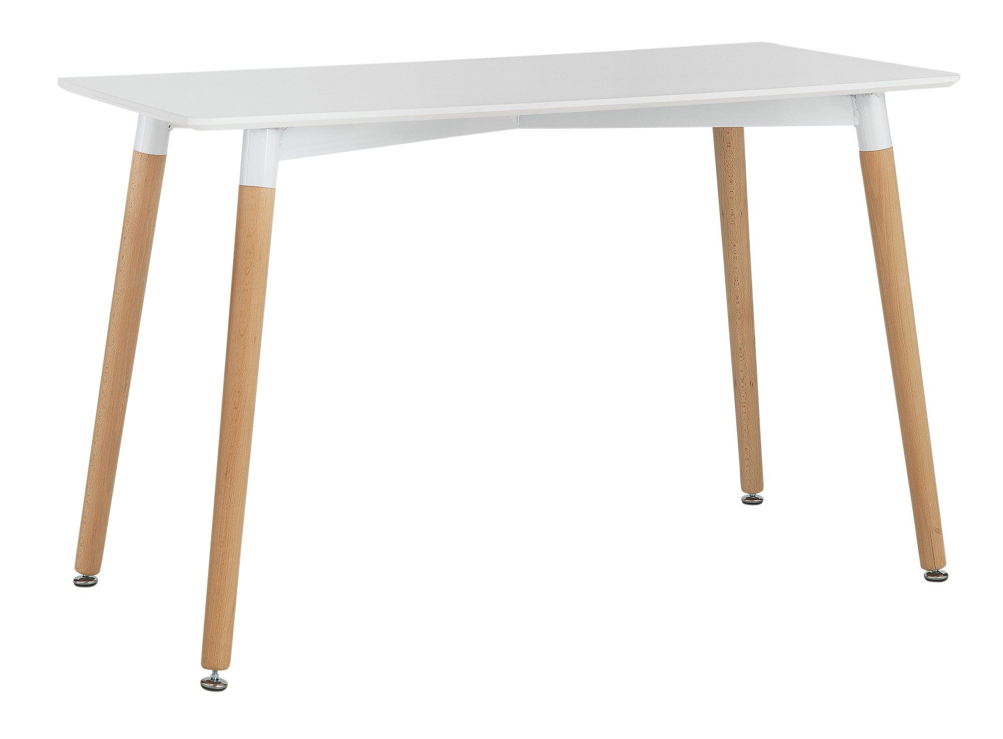 Argos Home Charlie Solid Beech 4 Seater Dining Table - White