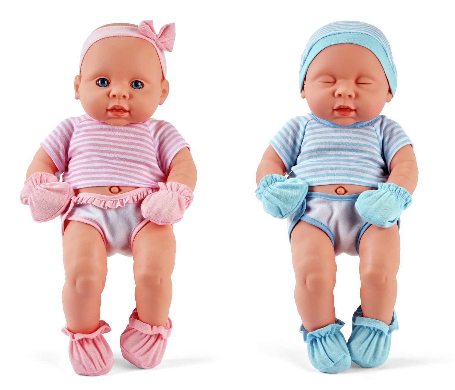 argos twin dolls