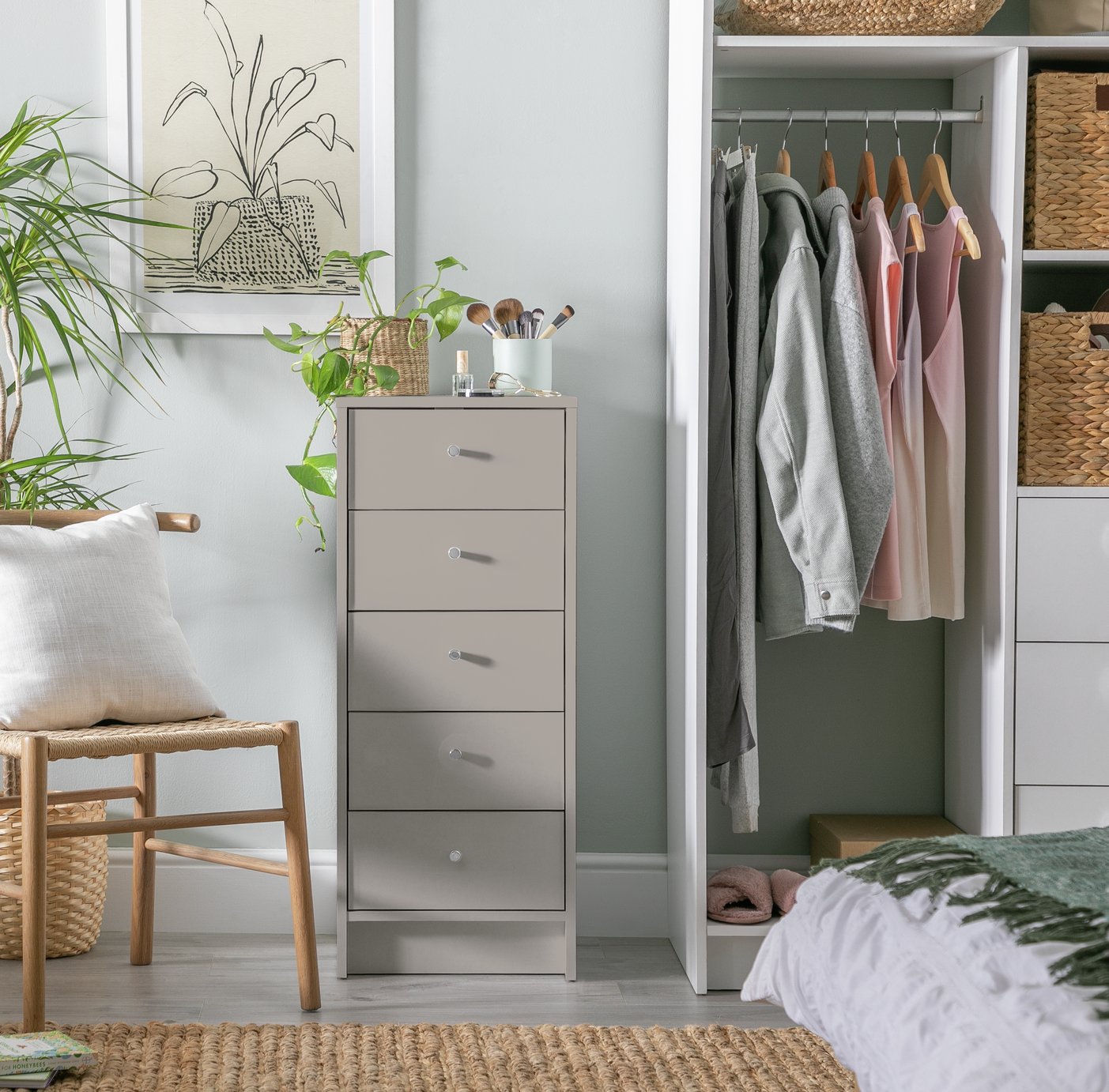 tallboy wardrobe argos