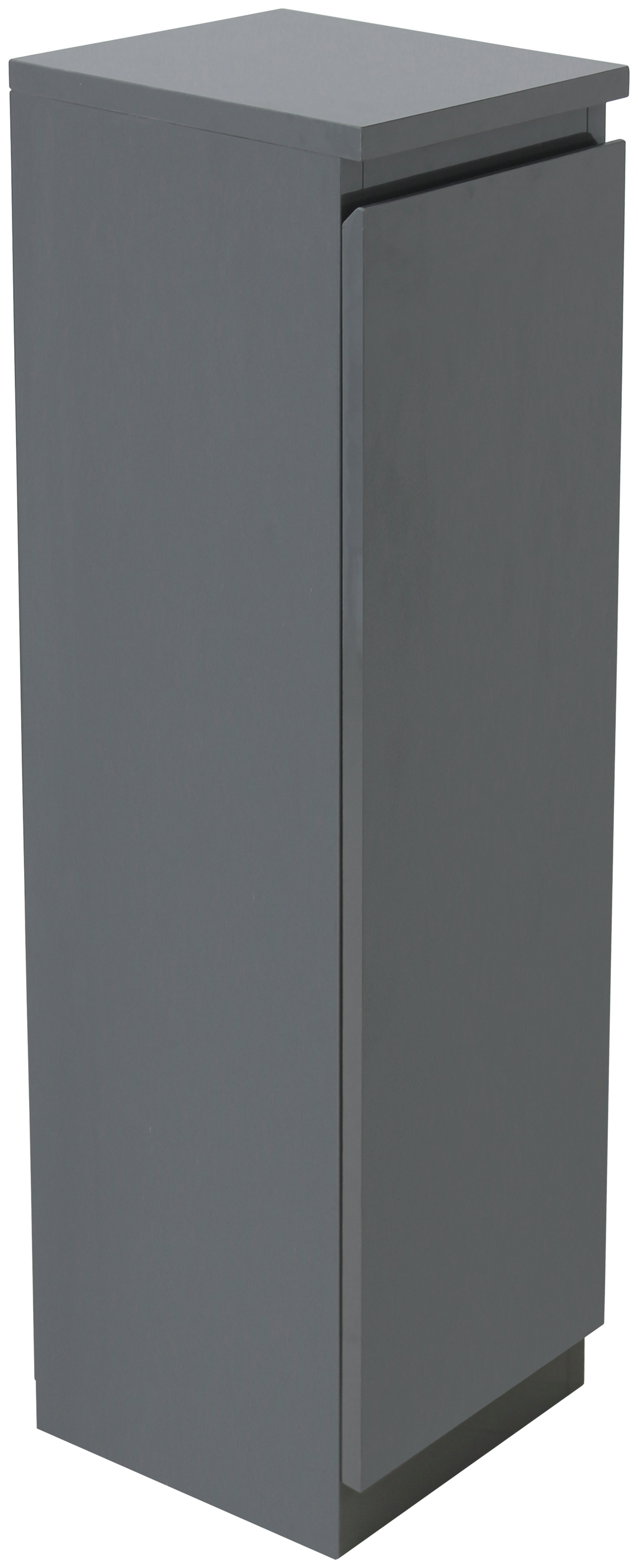 Argos Home Gloss Floor Cabinet - Grey