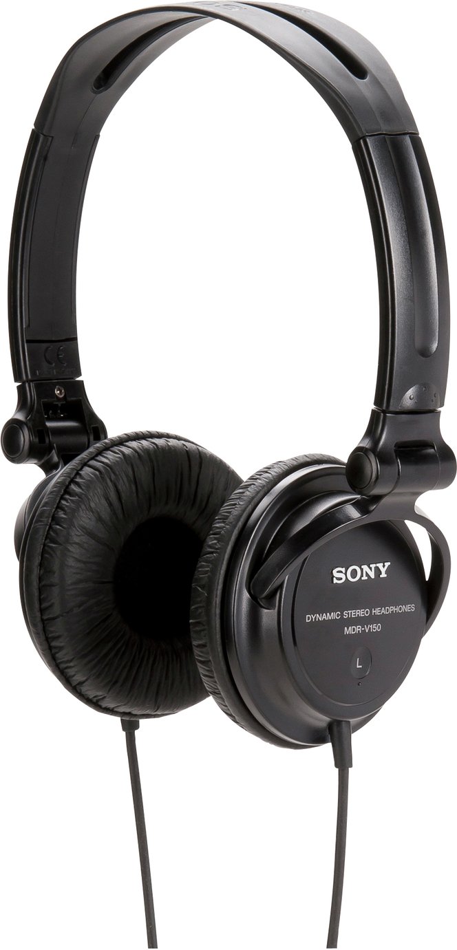 Sony MDRV150 DJ Headphones - Black