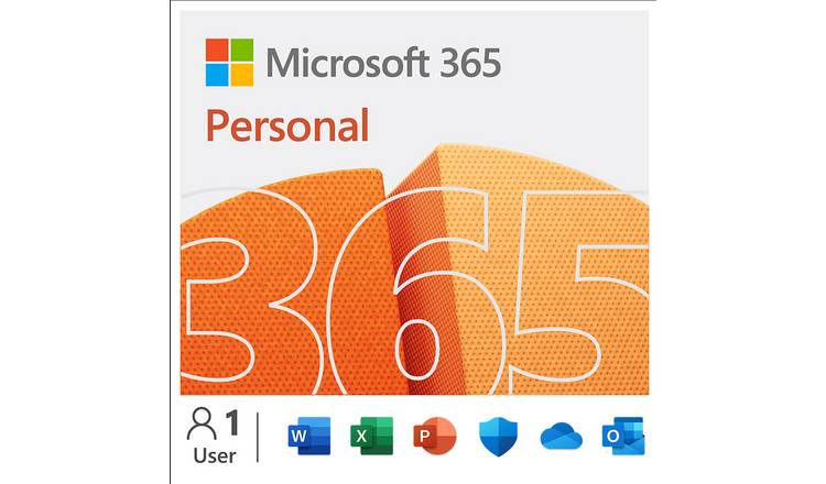 Buy Microsoft 365 Personal 1 Person, 1 Year, 5 Devices | Computer ...