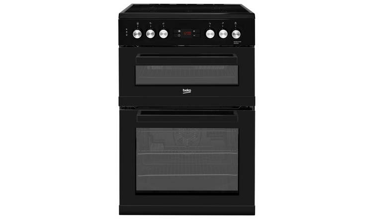 Buy Beko KDC653K 60cm Double Oven Electric Cooker - Black ...