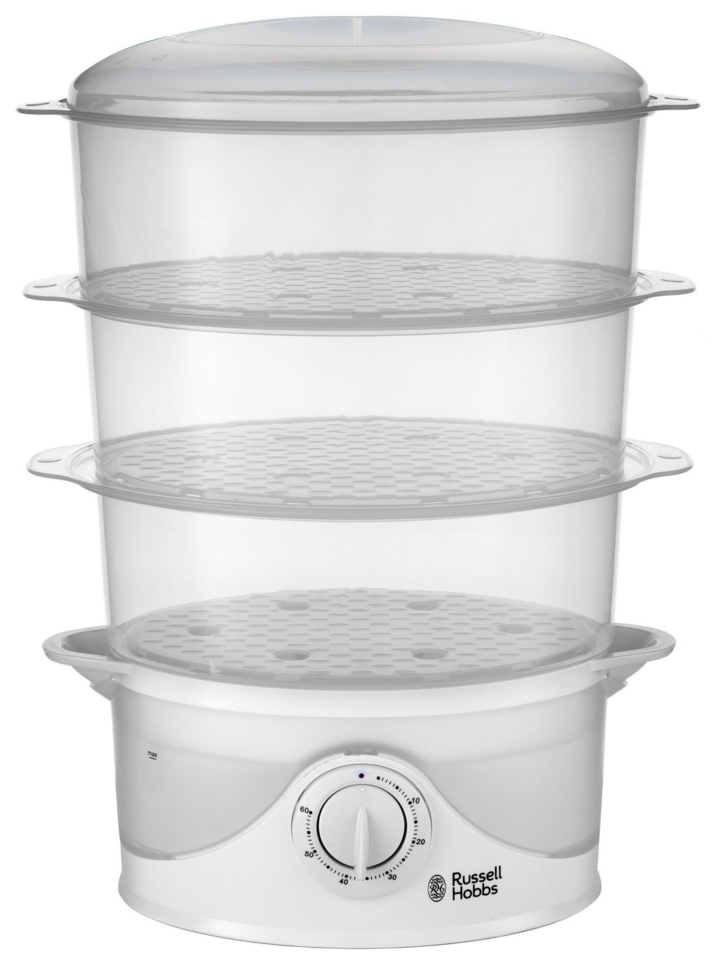 Russell Hobbs 3 Tier Plastic Food Steamer 21140