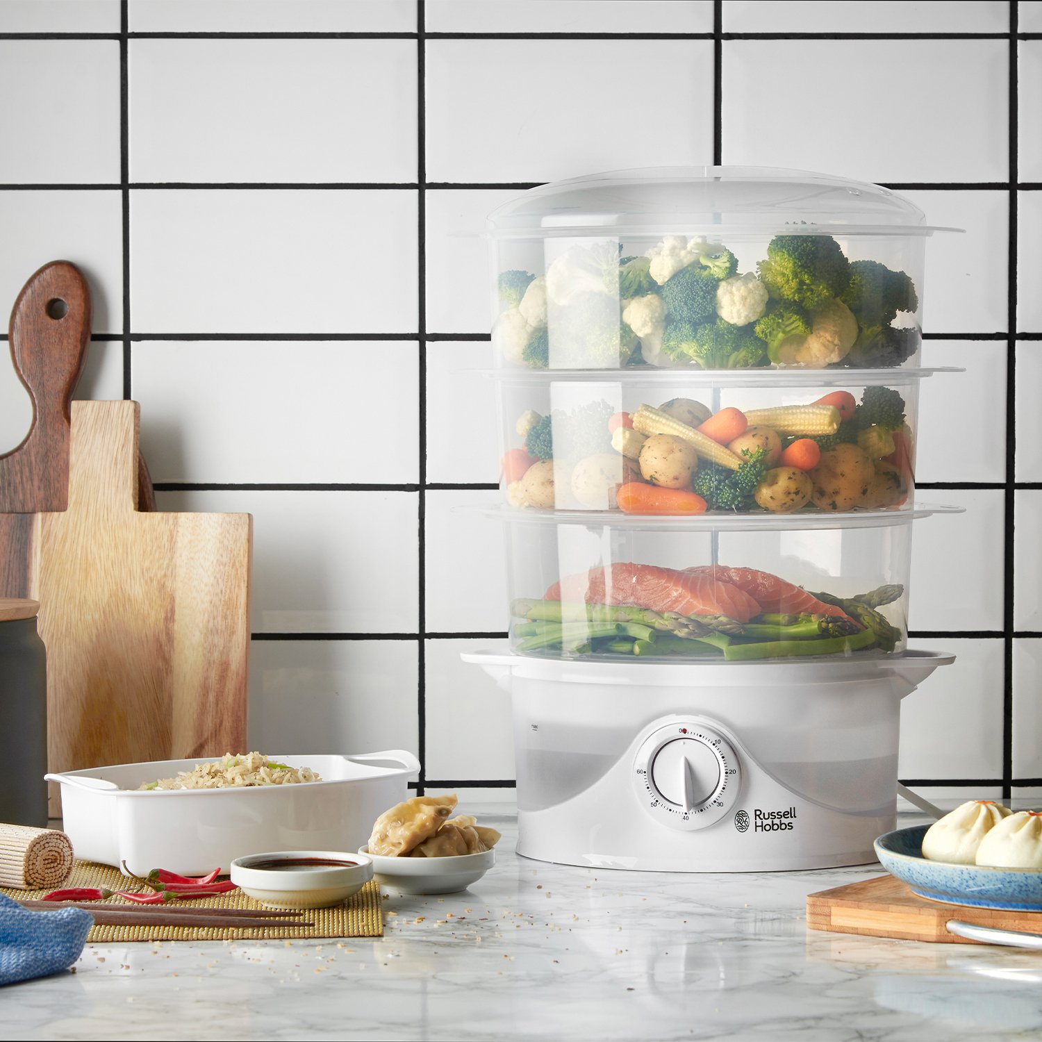 Russell Hobbs 3 Tier Food Steamer 21140 Review