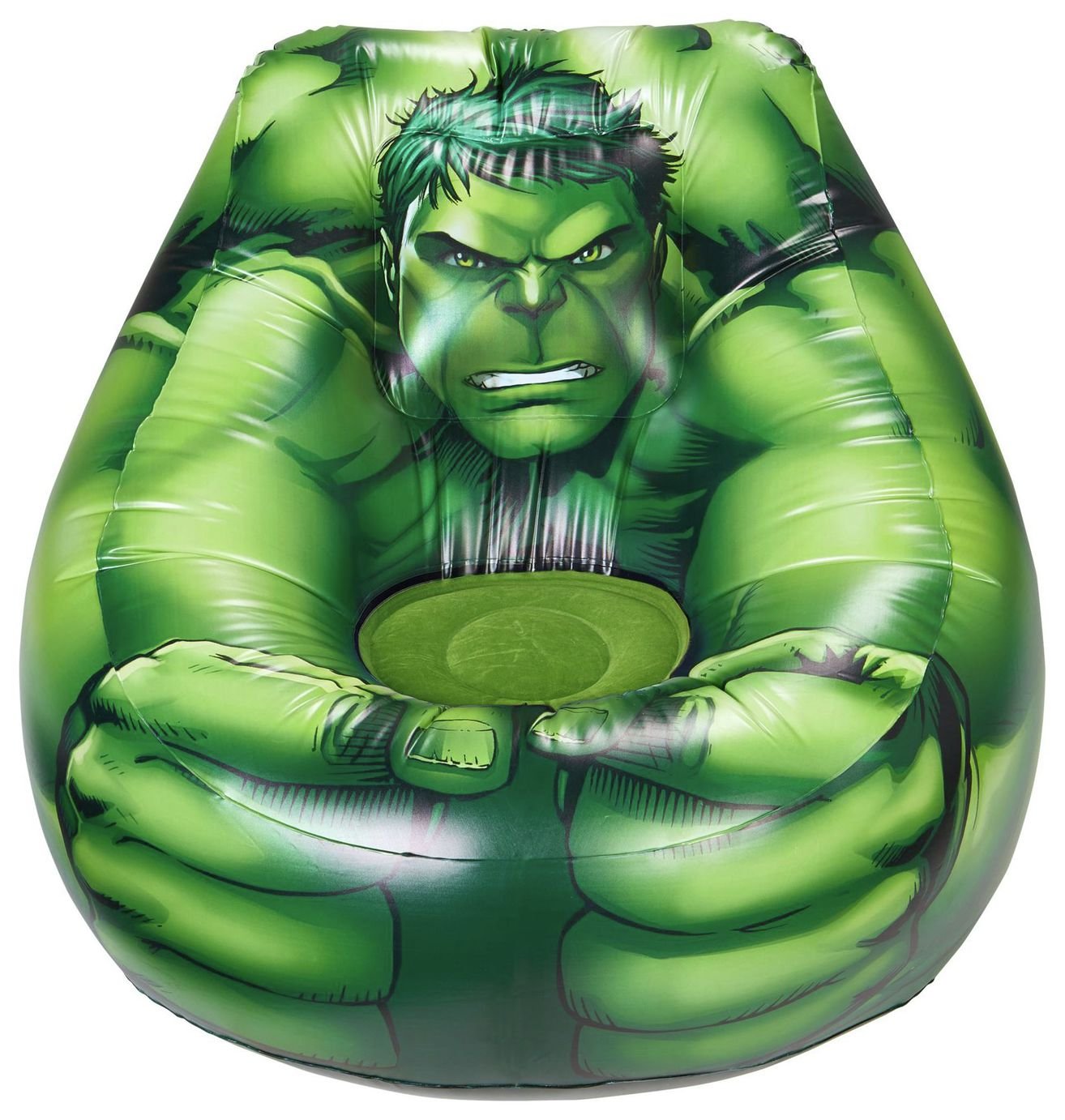 Marvel Avengers Hulk Flocked Chill Chair