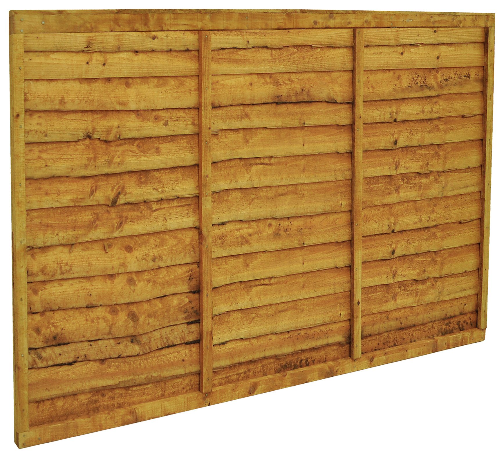 Forest 4ft (1.22m) Trade Lap Fence Panel - Pack of 5