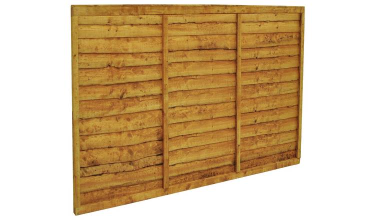 Forest 4ft (1.22m) Trade Lap Fence Panel - Pack of 5