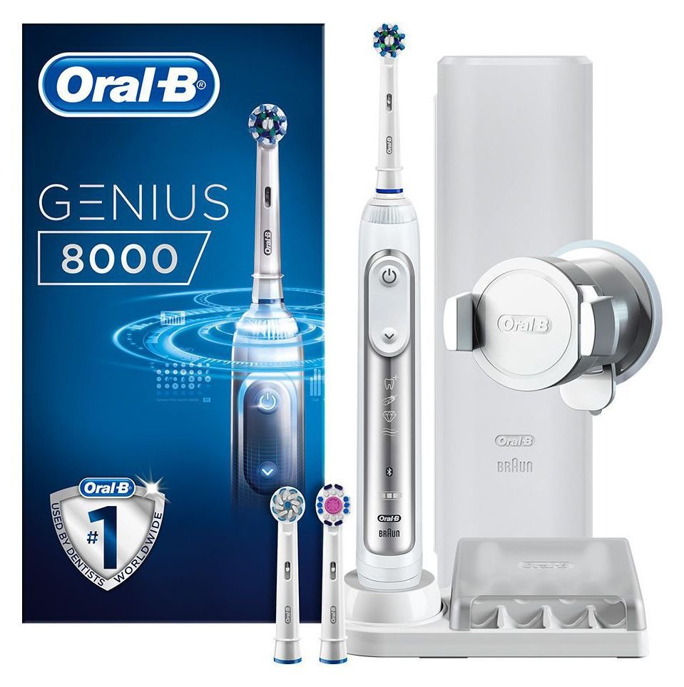 Oral-B Genius 8000 - Electric Toothbrush Powered by Braun