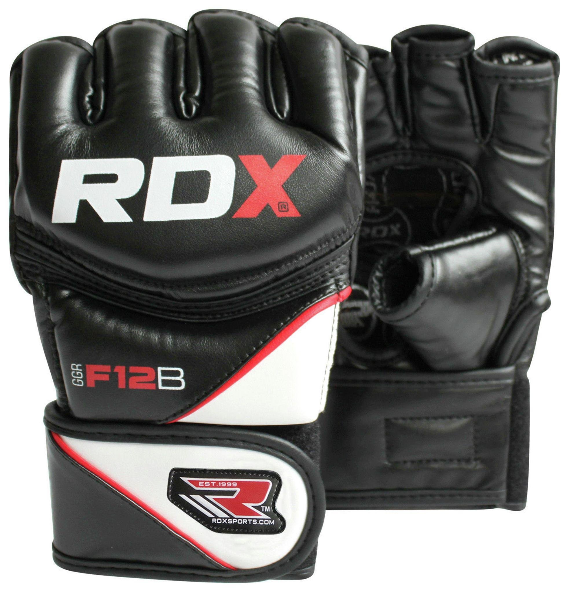 RDX Synthetic Leather MMA Gloves Black Review